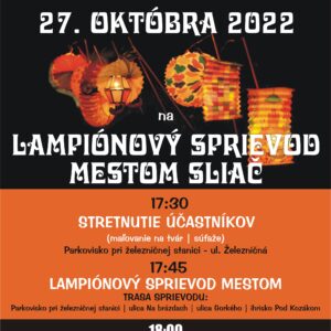 Lampionový sprievod 2022