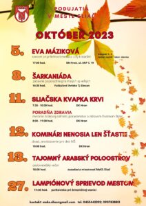 podujatia oktober 2022