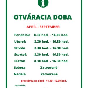 TURISTICKÉ INFORMAČNÉ CENTRUM SLIAČ (5)