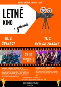 letné kino 2025
